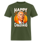 Happy Christmas Joe Biden Confused Halloween Classic T-Shirt - military green