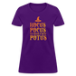 Hocus Pocus We Need A New POTUS Funny Women's T-Shirt - purple