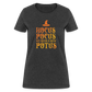 Hocus Pocus We Need A New POTUS Funny Women's T-Shirt - heather black