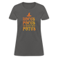 Hocus Pocus We Need A New POTUS Funny Women's T-Shirt - charcoal