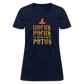 Hocus Pocus We Need A New POTUS Funny Women's T-Shirt - navy