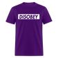 DISOBEY Classic T-Shirt - purple