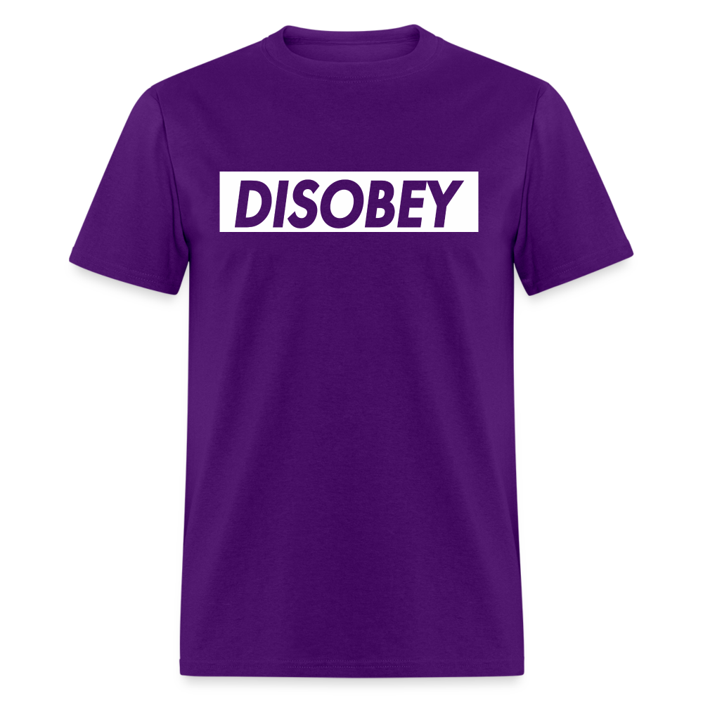 DISOBEY Classic T-Shirt - purple