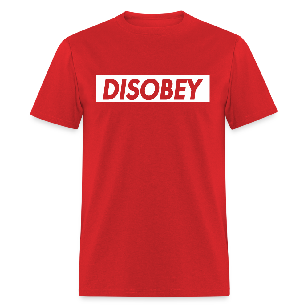 DISOBEY Classic T-Shirt - red