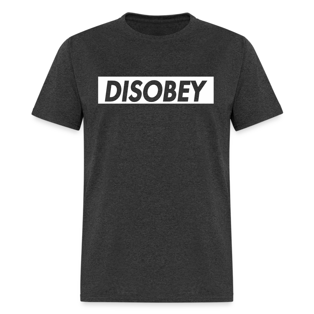 DISOBEY Classic T-Shirt - heather black