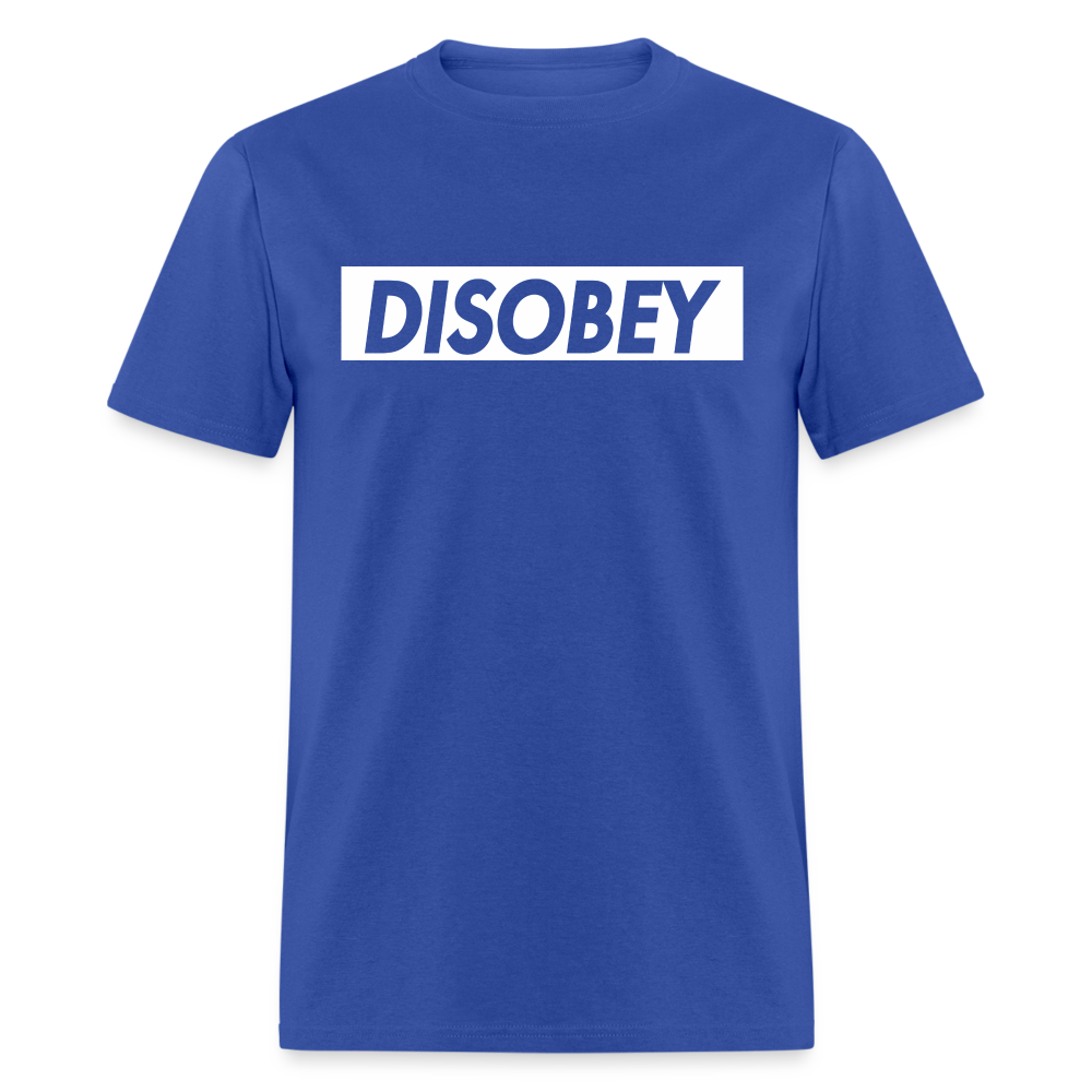 DISOBEY Classic T-Shirt - royal blue