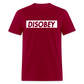 DISOBEY Classic T-Shirt - dark red