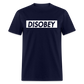 DISOBEY Classic T-Shirt - navy