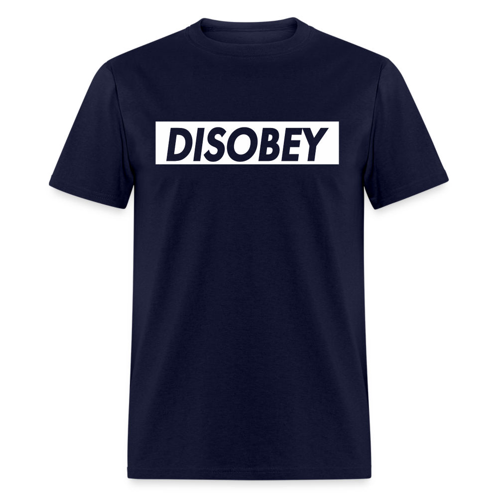 DISOBEY Classic T-Shirt - navy