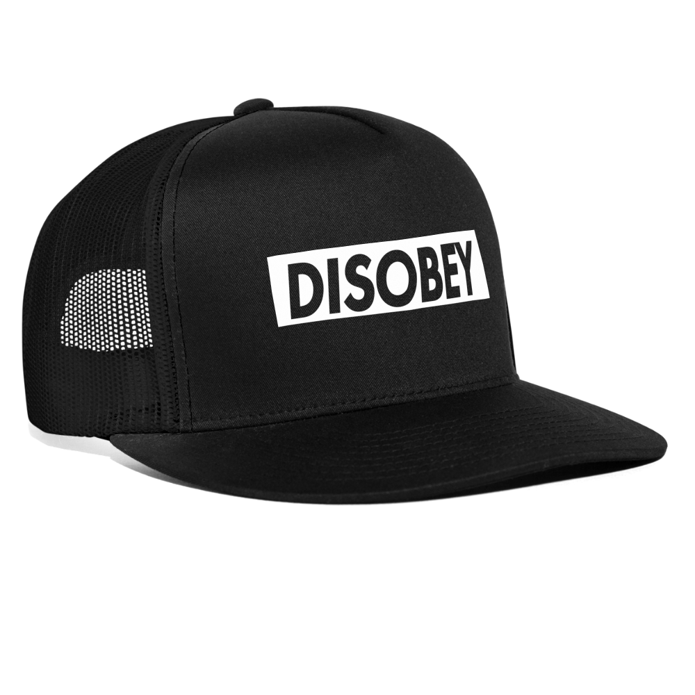 DISOBEY Trucker Cap - black/black