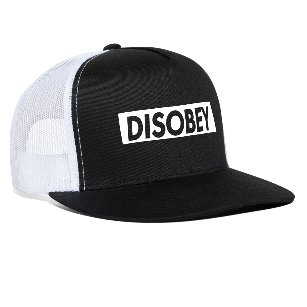 DISOBEY Trucker Cap - black/white