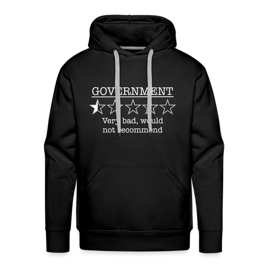 Government, would not recommend Men’s Premium Hoodie - black