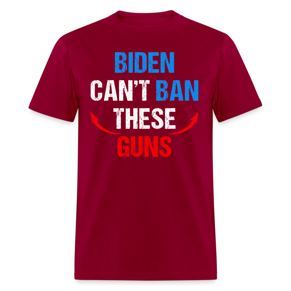 Biden Can't Ban These Guns Classic T-Shirt - dark red