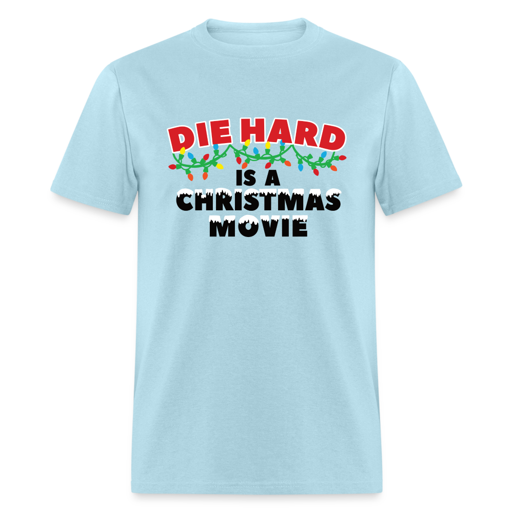 Die Hard is a Christmas Movie Classic T-Shirt - powder blue