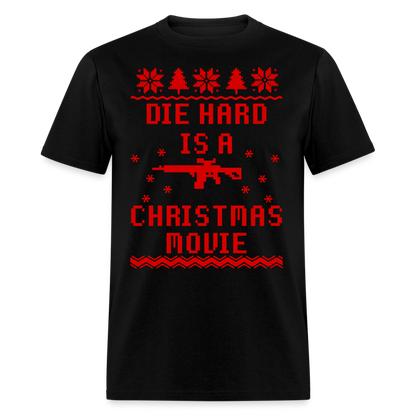 Die Hard is a Christmas Movie Classic T-Shirt - black