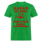 Die Hard is a Christmas Movie Classic T-Shirt - bright green