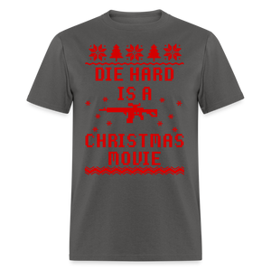 Die Hard is a Christmas Movie Classic T-Shirt - charcoal