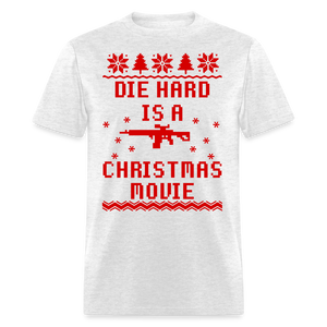 Die Hard is a Christmas Movie Classic T-Shirt - light heather gray