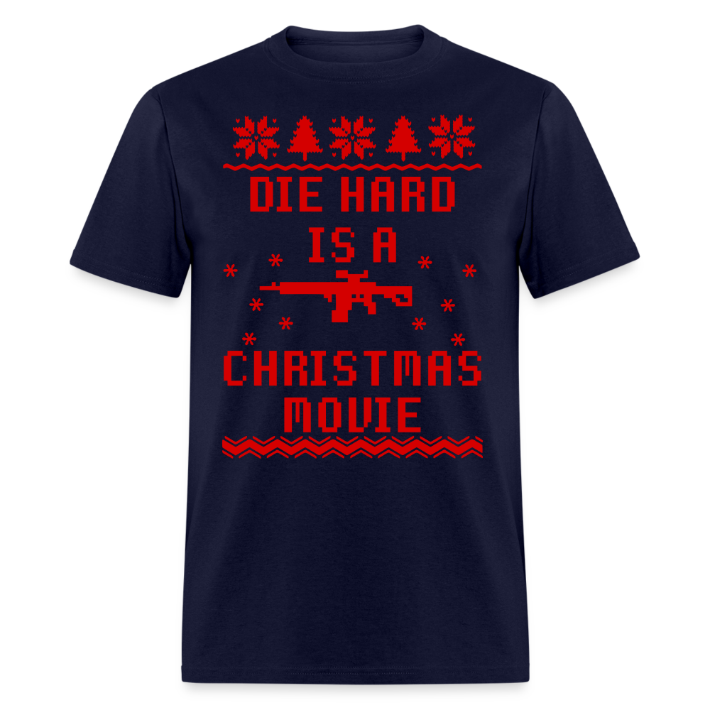 Die Hard is a Christmas Movie Classic T-Shirt - navy