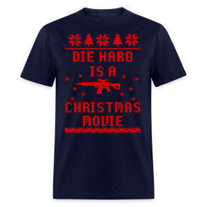 Die Hard is a Christmas Movie Classic T-Shirt - navy