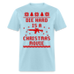 Die Hard is a Christmas Movie Classic T-Shirt - powder blue