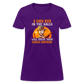 A Good Kick In The Balls Will Solve Your Gender Confusion Women's T-Shirt - purple