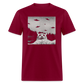 Cat Taking a Selfie UFOs Funny Classic T-Shirt - burgundy