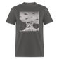 Cat Taking a Selfie UFOs Funny Classic T-Shirt - charcoal