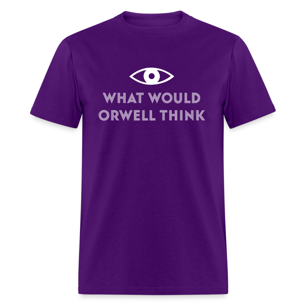 What would Orwell think Classic T-Shirt - purple