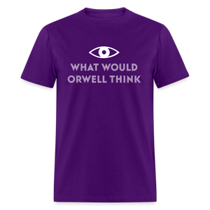 What would Orwell think Classic T-Shirt - purple