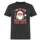 I Do It For The Ho's Funny Christmas Men's Classic T-Shirt - heather black