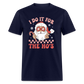 I Do It For The Ho's Funny Christmas Men's Classic T-Shirt - navy