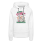 Merry Christmas Assholes Funny Women’s Premium Hoodie - white