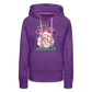 Merry Christmas Assholes Funny Women’s Premium Hoodie - purple 