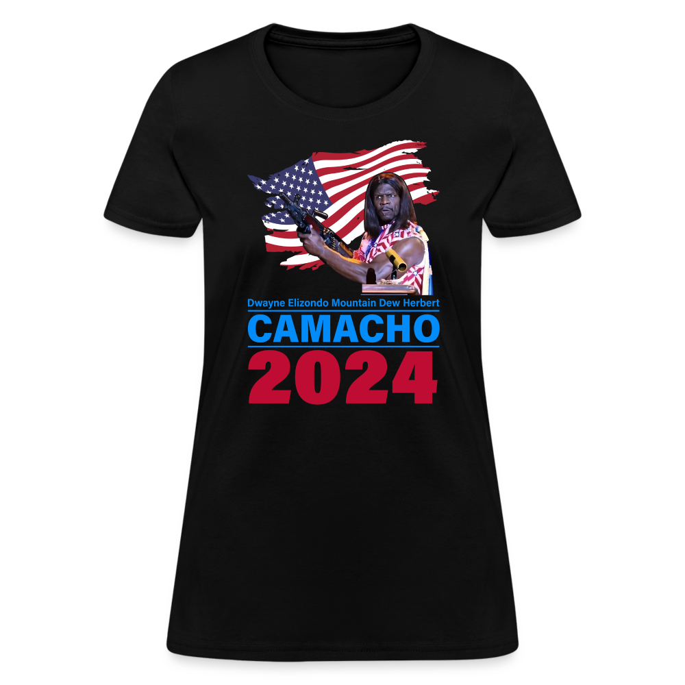 Camacho 2024 Funny Women's T-Shirt - black