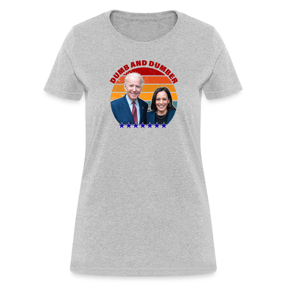 Dumb And Dumber Women's T-Shirt - heather gray