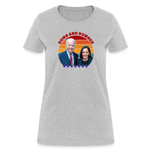 Dumb And Dumber Women's T-Shirt - heather gray