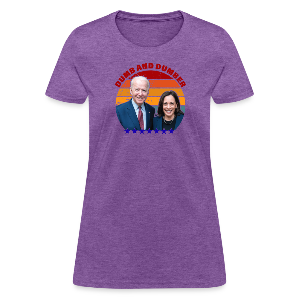 Dumb And Dumber Women's T-Shirt - purple heather