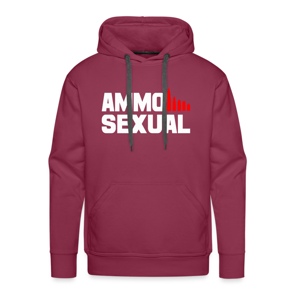 Ammosexual Men’s Premium Hoodie - burgundy