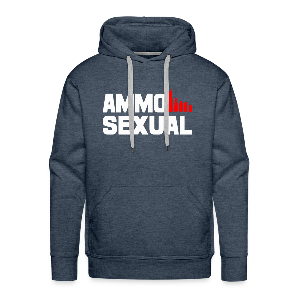 Ammosexual Men’s Premium Hoodie - heather denim