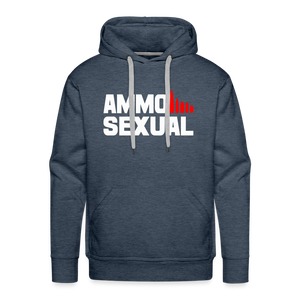 Ammosexual Men’s Premium Hoodie - heather denim