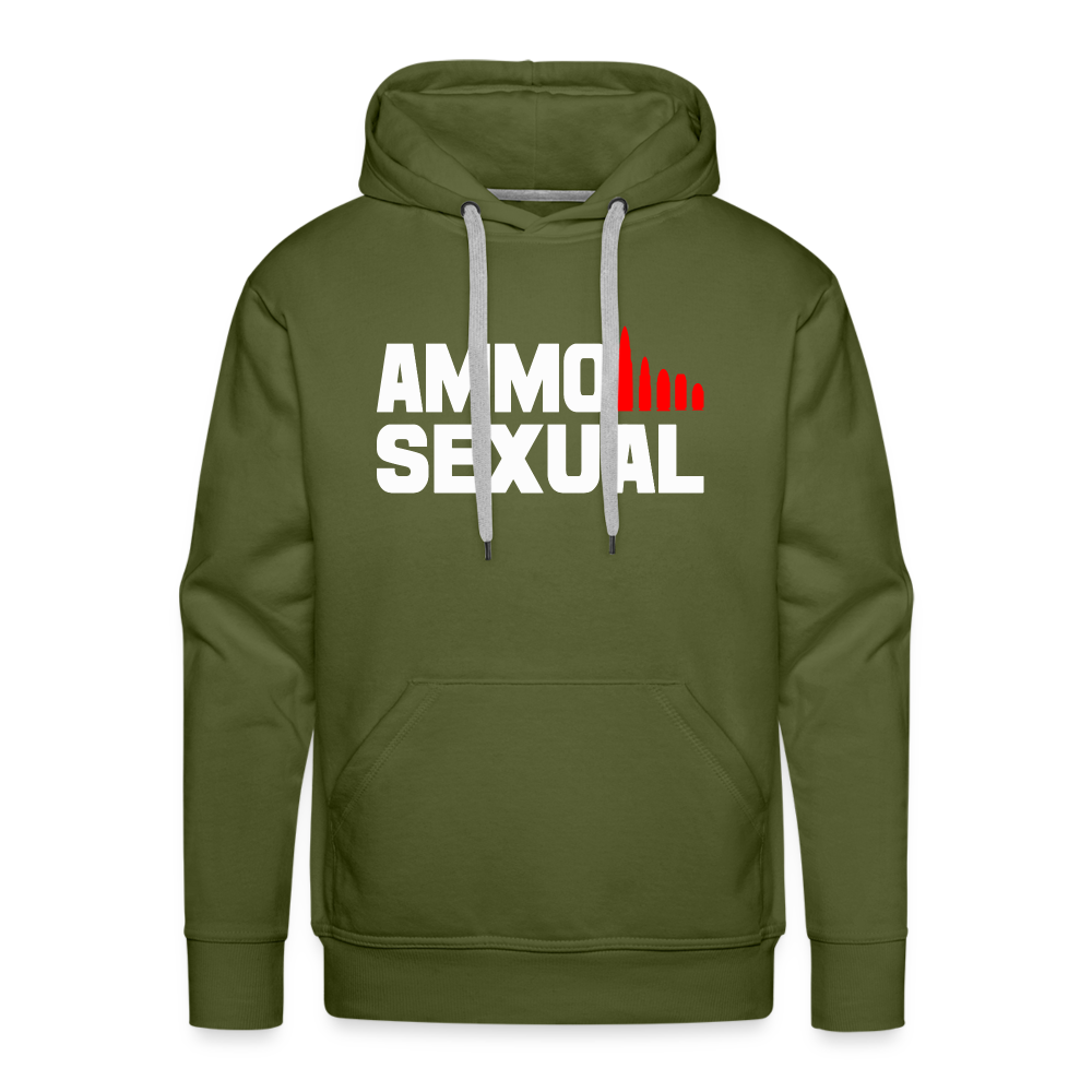 Ammosexual Men’s Premium Hoodie - olive green