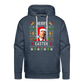 Merry Easter Funny Christmas Men’s Premium Hoodie - heather denim