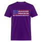 When All The Guns Have Been Banned Classic T-Shirt - purple