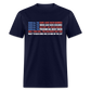 When All The Guns Have Been Banned Classic T-Shirt - navy