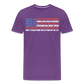 When All The Guns Have Been Banned Men's Premium T-Shirt - purple