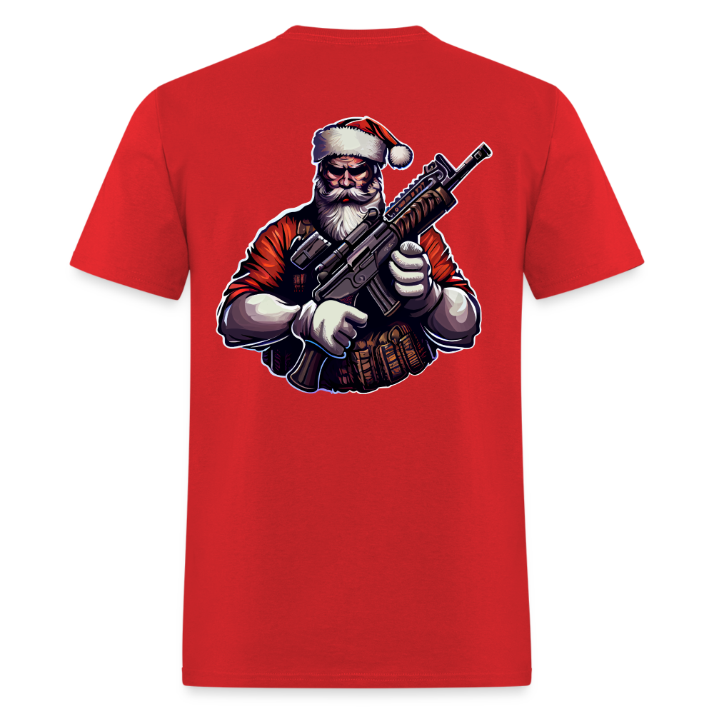 2nd Amendment BASED Santa Claus Classic T-Shirt - red