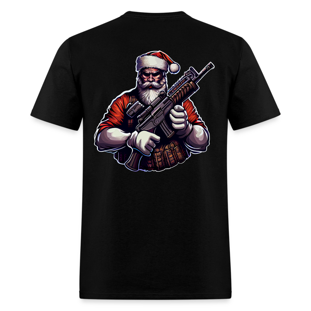 2nd Amendment BASED Santa Claus Classic T-Shirt - black