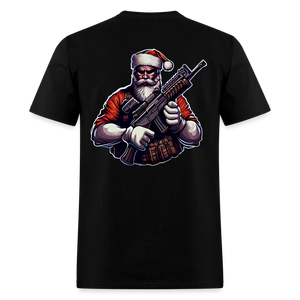 2nd Amendment BASED Santa Claus Classic T-Shirt - black