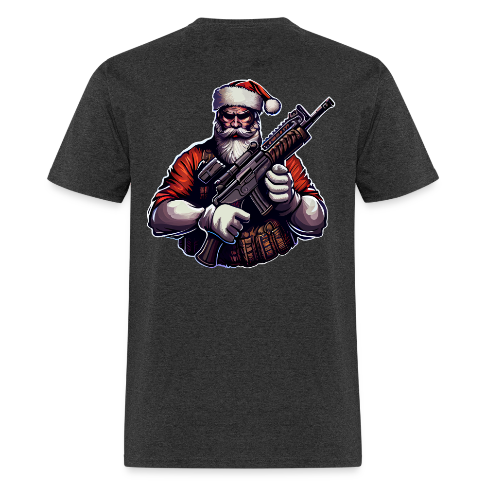 2nd Amendment BASED Santa Claus Classic T-Shirt - heather black